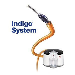 Blog image of the Indigo System with text reading "Indigo™ System"