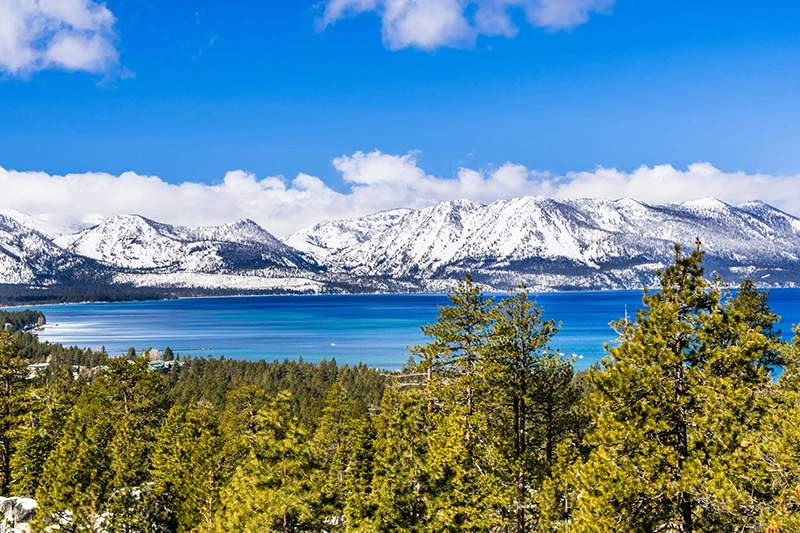 Stock image of Lake Tahoe