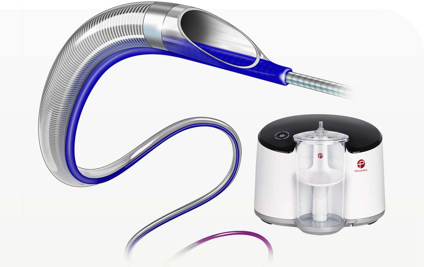 CATRX and CATRx catheter used in coronary thrombectomy