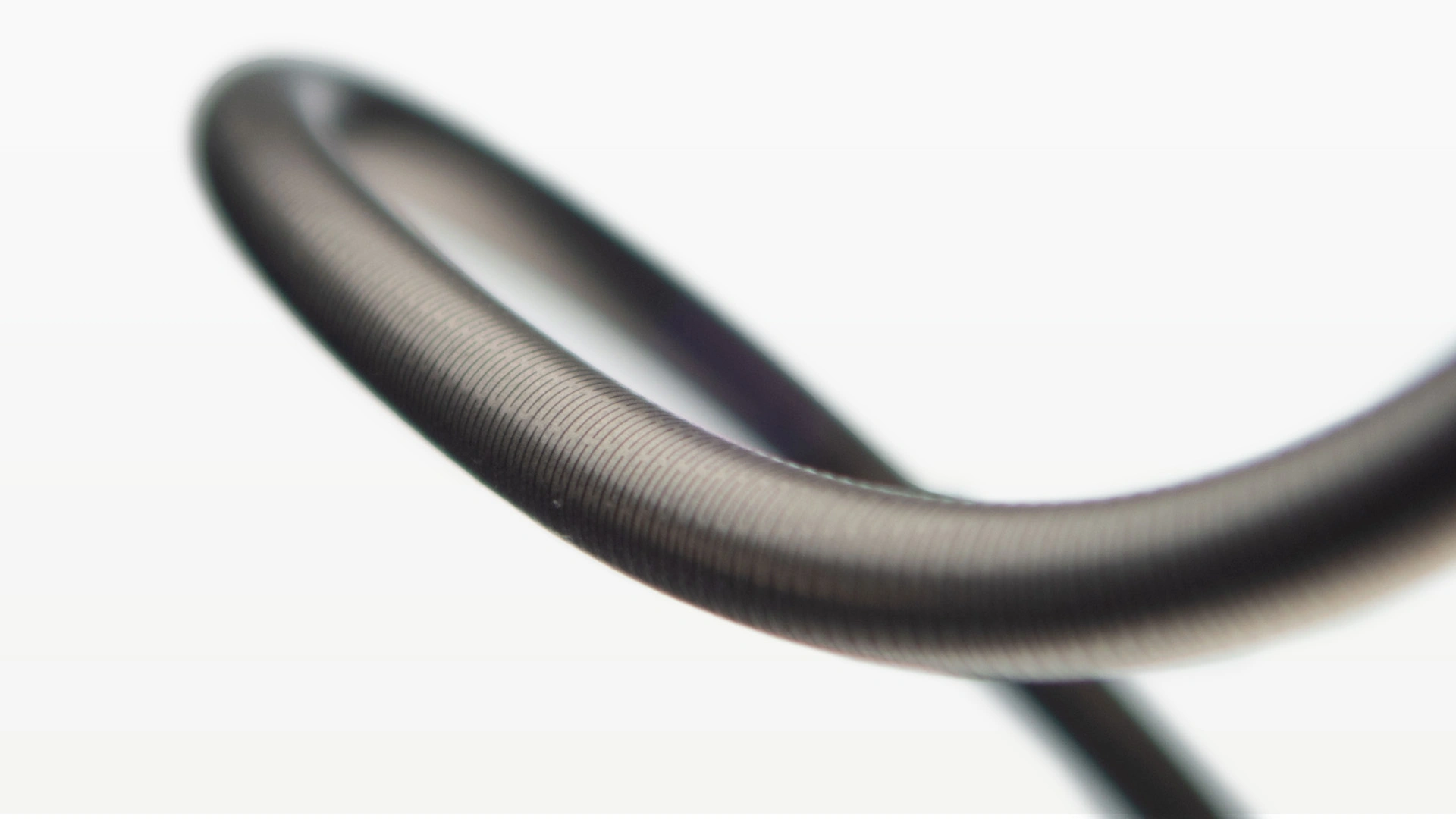Close up of Support Zone on curved BMX 81 Access Catheter