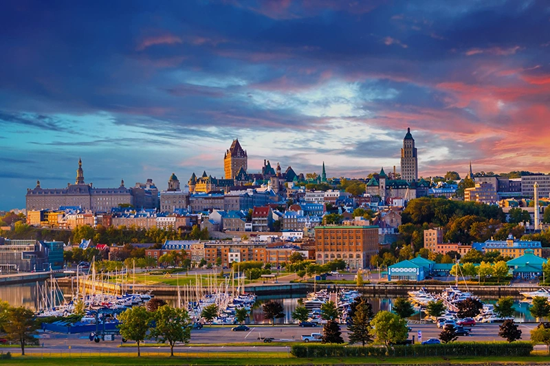 Stock image of Quebec City, Canada