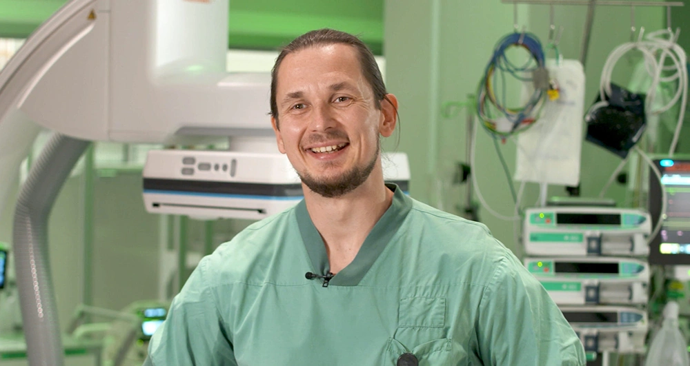 Dr. Alex Solich in advancing stroke care globally video