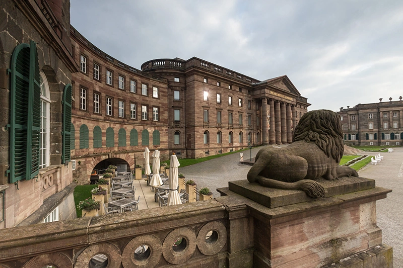 castle wilhelmshoehe in kassel germany