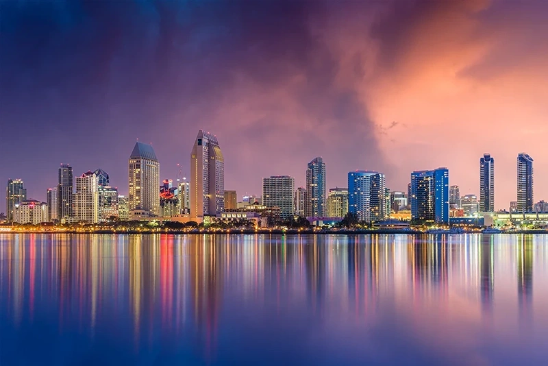 Stock image of San Diego, California