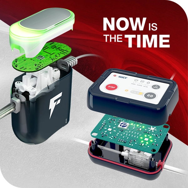 NOW IS THE TIME LOGO and Lightning Flash Mechanism exploded showing the circuit boards