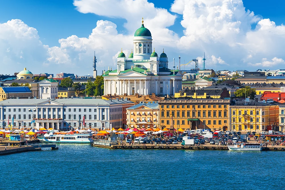 Stock image of Helsinki, Finland.