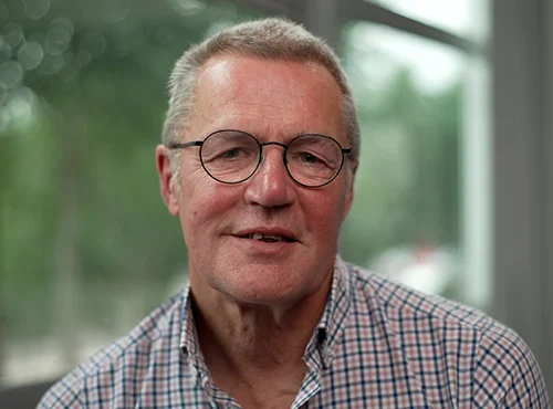 Portrait of stroke patient, Peter