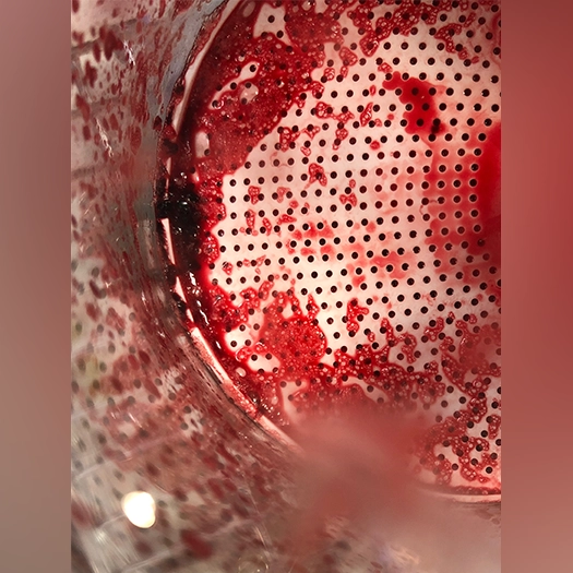 Blood clots in the penumbra engine canister