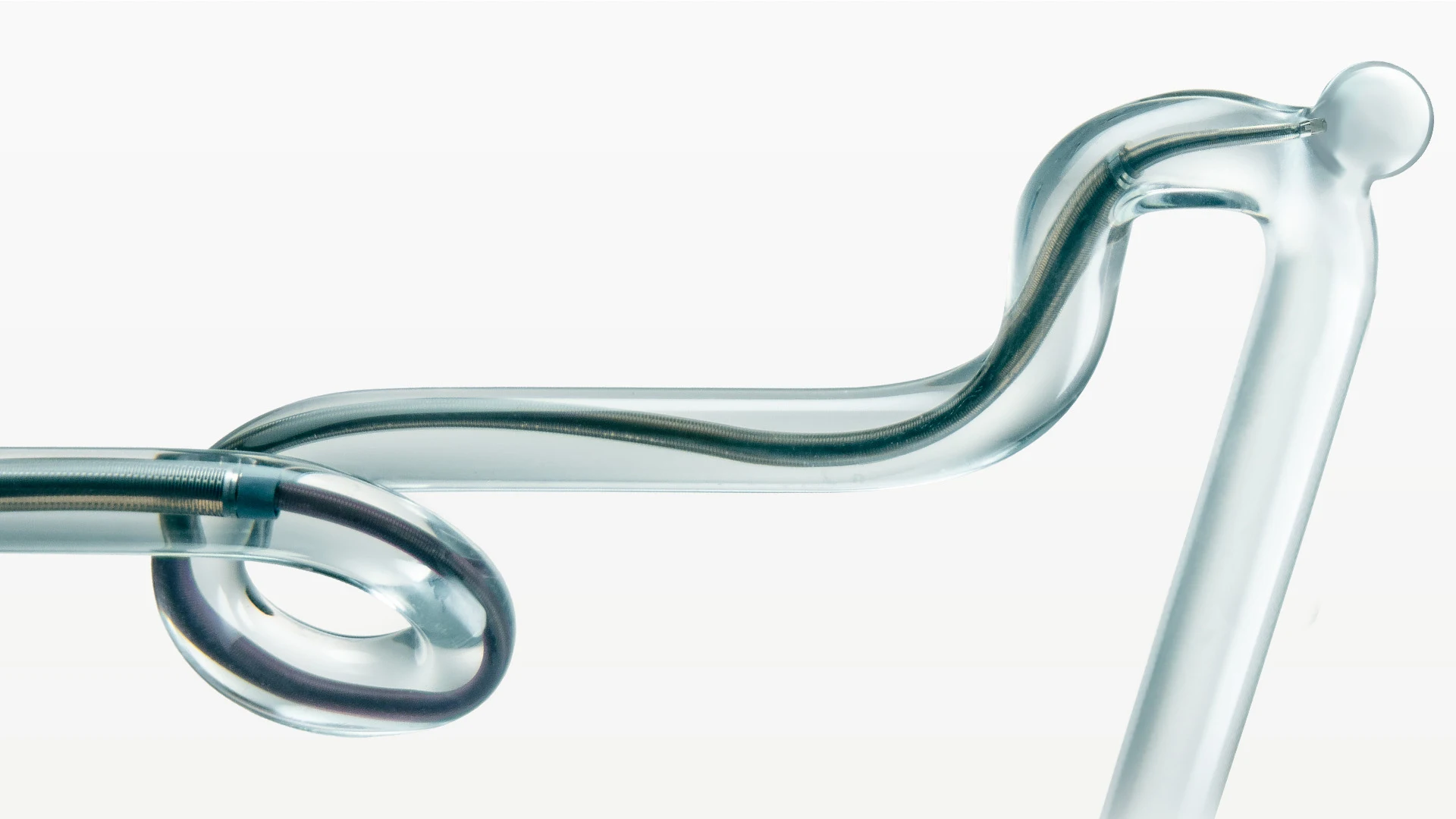 MIDWAY Catheter in a Glass FLow Model