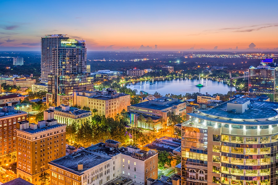 View of Orlando, FL