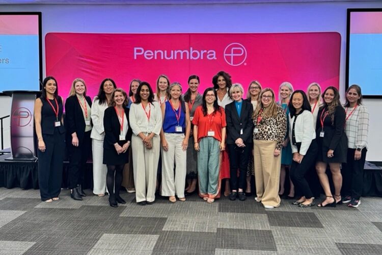 A group picture from Penumbra's Physician Leader Program