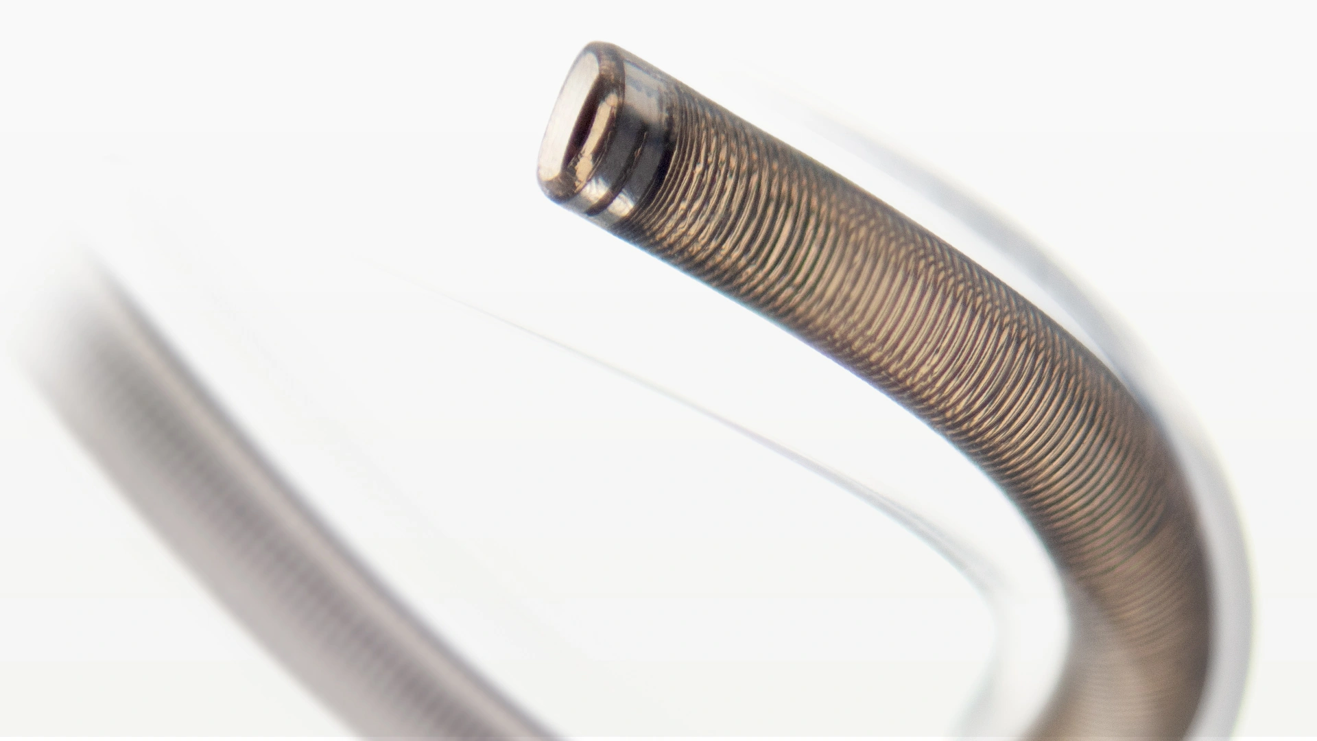 close up of RED 43 curved in flow model