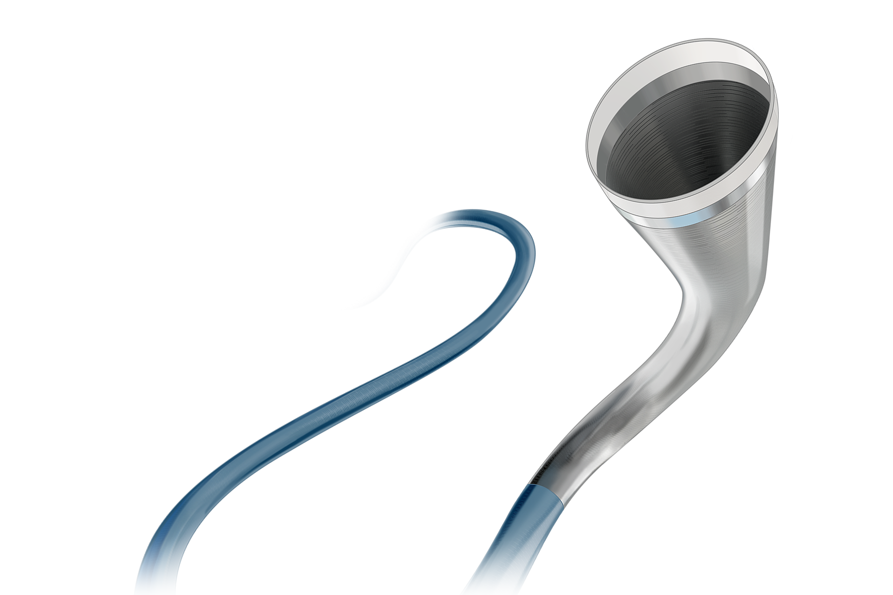 Close up of CAT 7D catheter