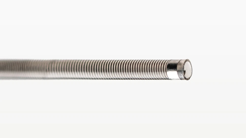 zoomed in shot of ACCESS25 Delivery Microcatheter