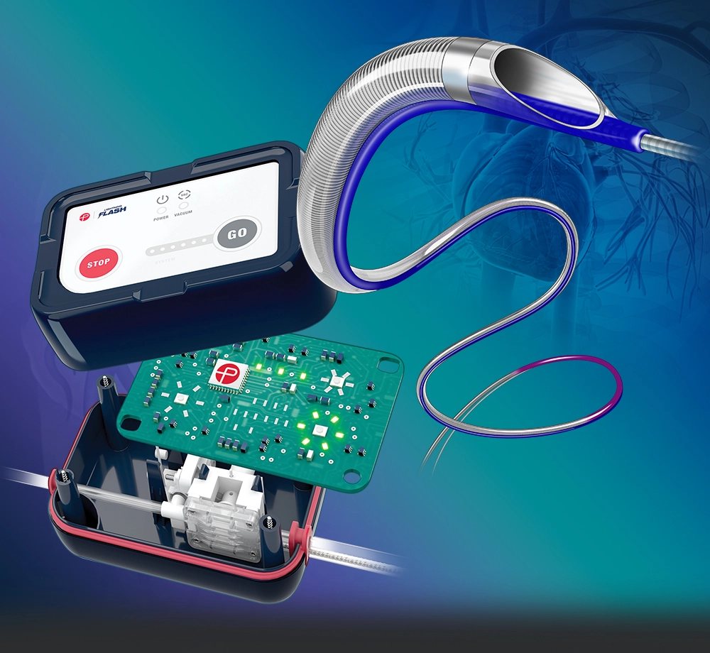 Banner rendering of Lightning Flash & Indigo System CAT RX
