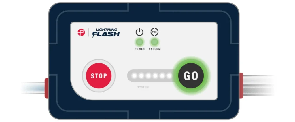 illustration of the Penumbra's lightning Flash 3 interface
