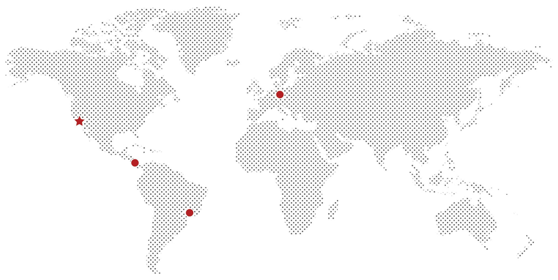 Map with marked Penumbra locations